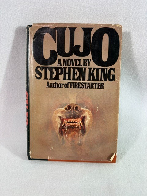 Cujo Stephen King Book Club Edition hardcover with dust jacket 1981 Viking