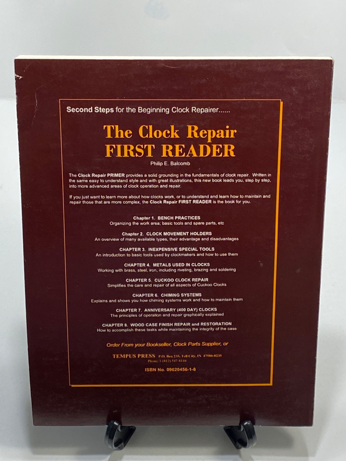 The Clock Repair Primer : The Beginner’s Handbook – 7th Ed. Philip Balcomb 1998