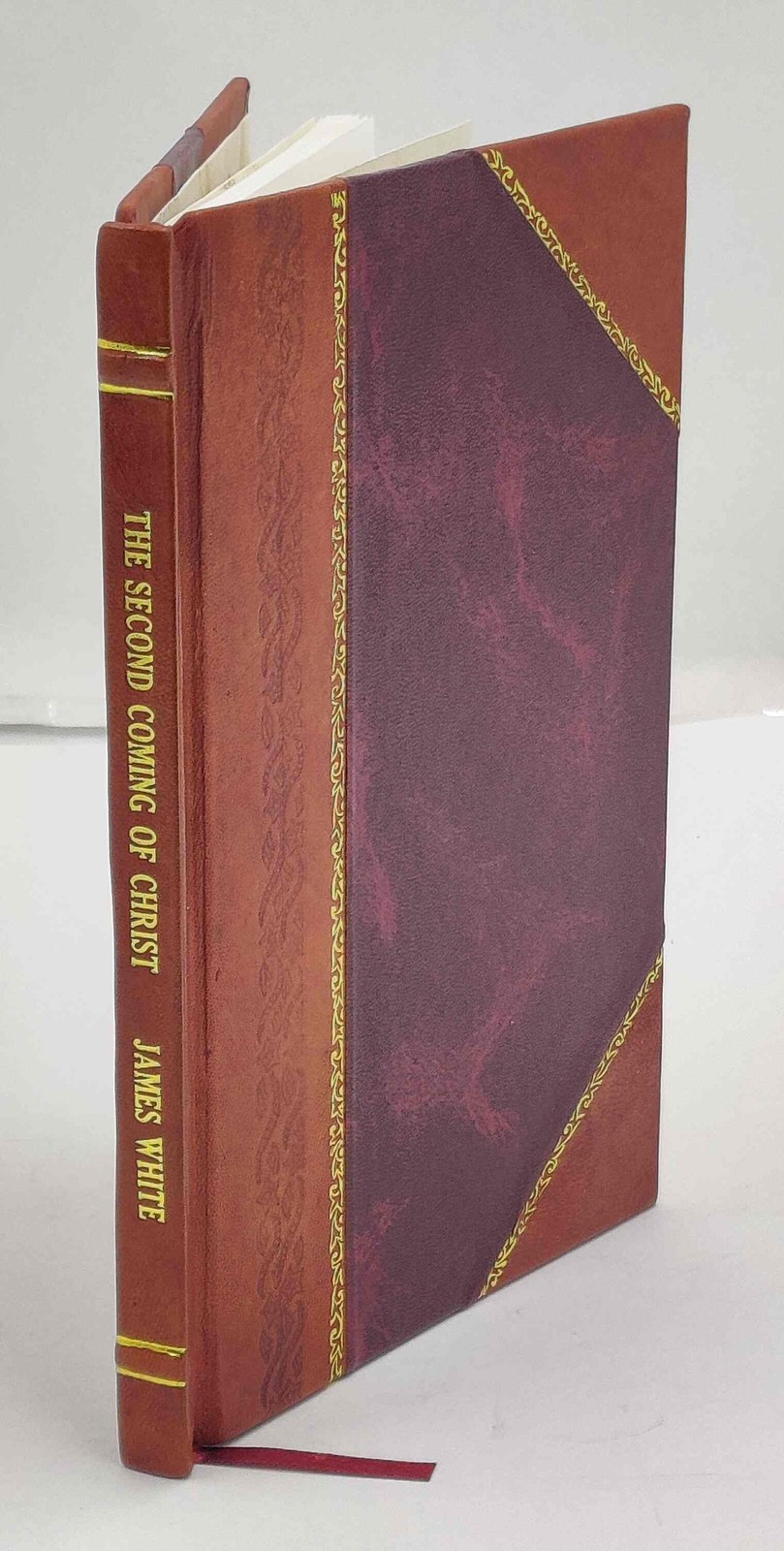 The Second Coming Of Christ 1880 By James White [Leather Bound]