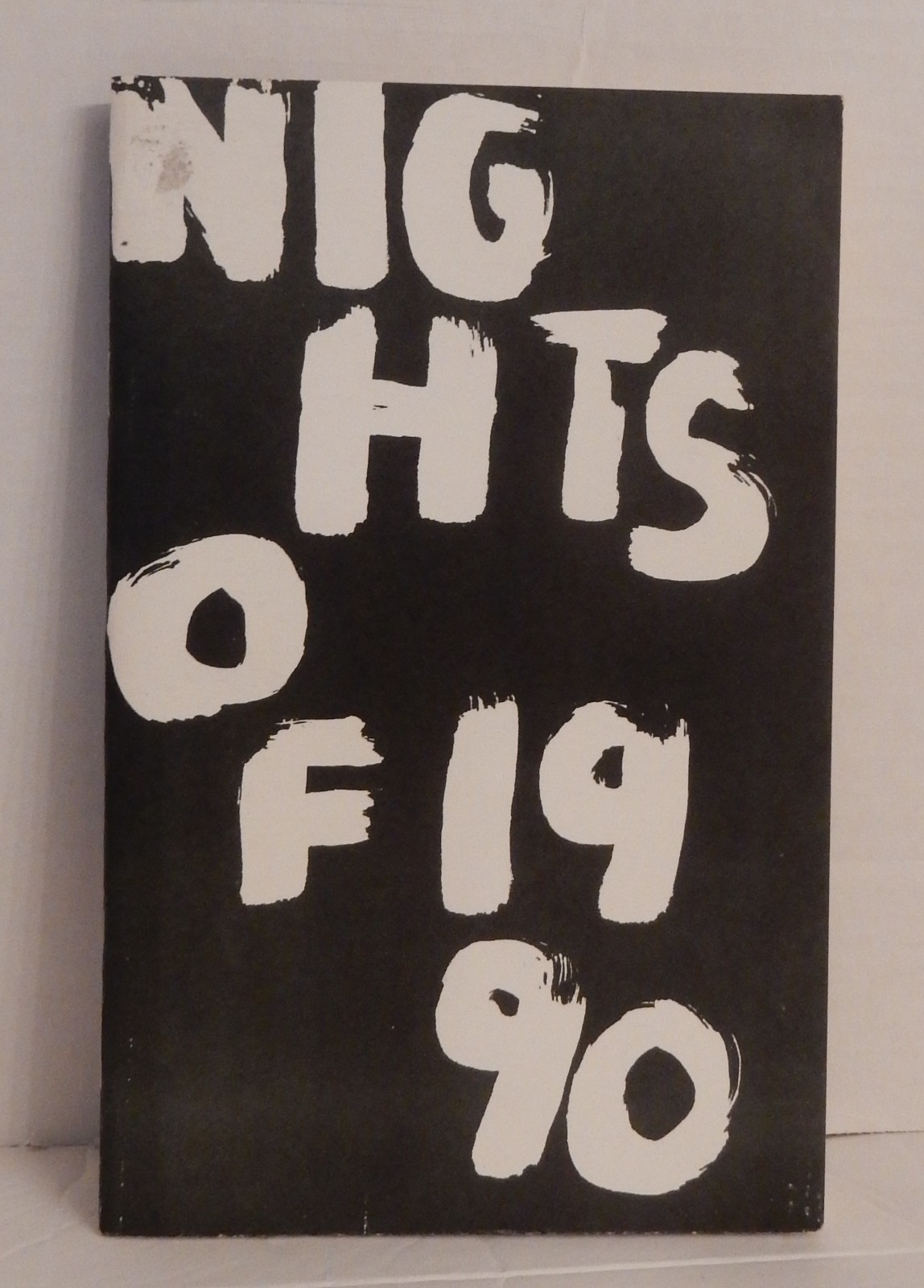 Limited/Numbered 147/500 SIGNED & INSCRIBED by Richard McCann; NIGHTS OF 1990