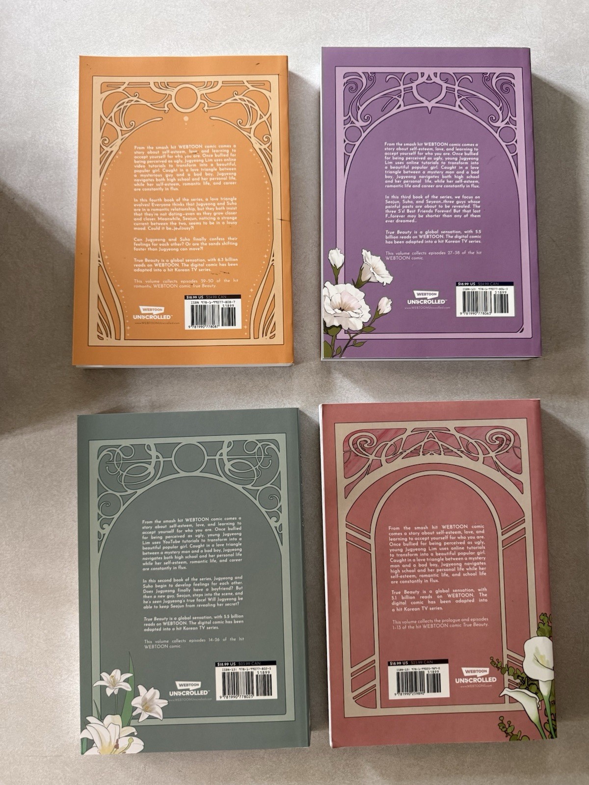 True Beauty Box Set (Volumes 1-4)