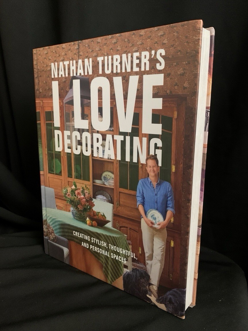 SEALED NEW CLEAN FRESH! Nathan Turner I Love Decorating English-Bohemian Style