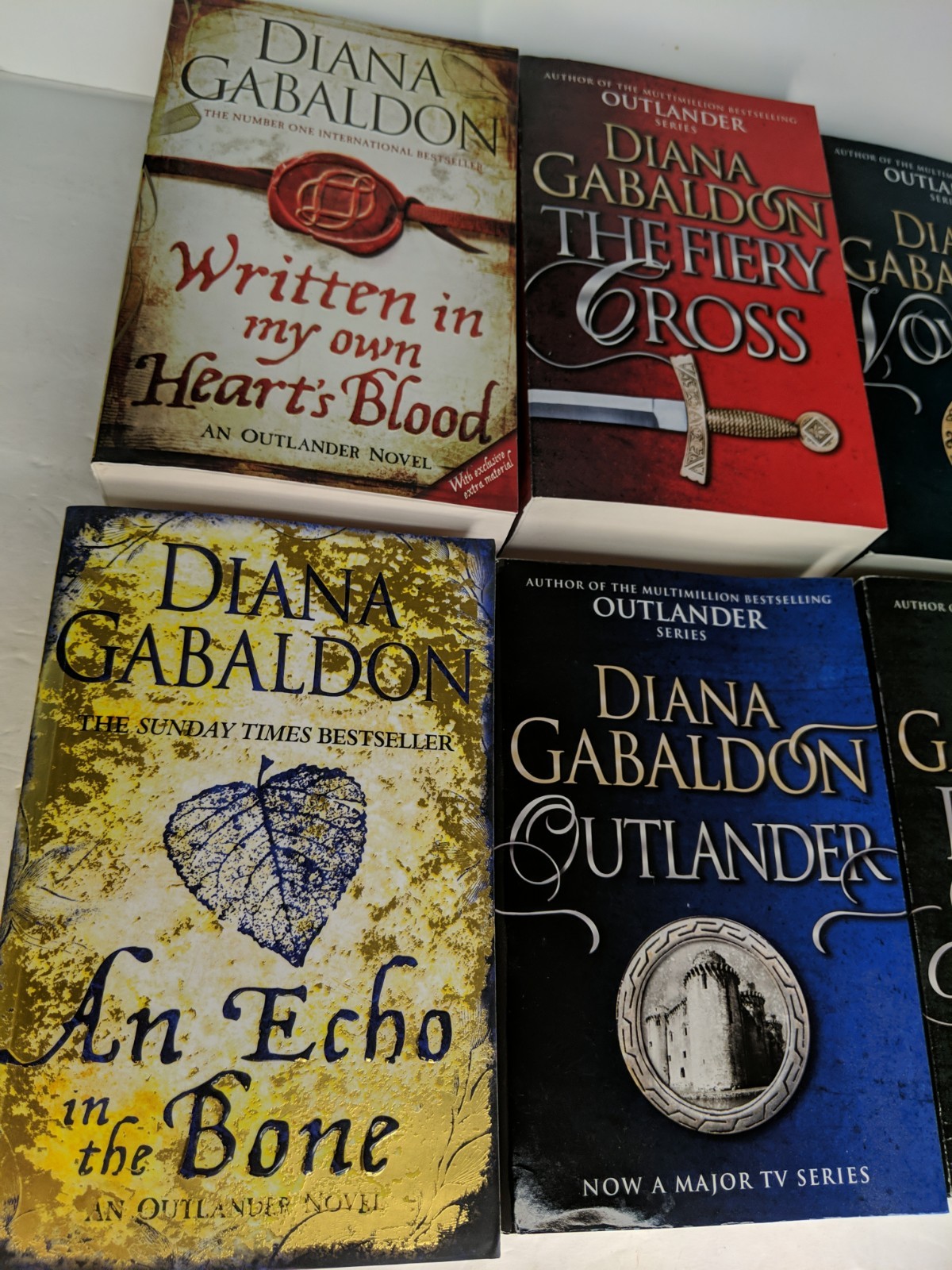 Diana Gabaldon Collection Outlander Series 8 Books Collection Paperback Set