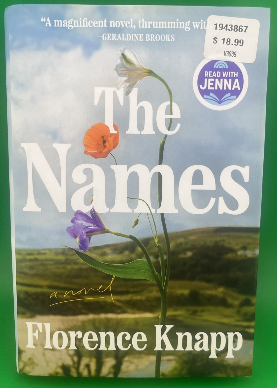 The Names Florence Knapp 2023 First Printing Hardcover Like New NF0100 VG