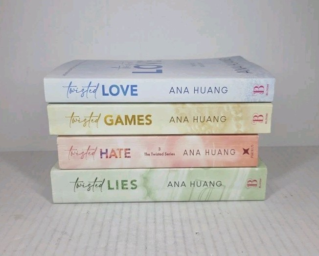 Ana Huang Twisted Series Paperback Box Set: Love, Games, Hate, Lies