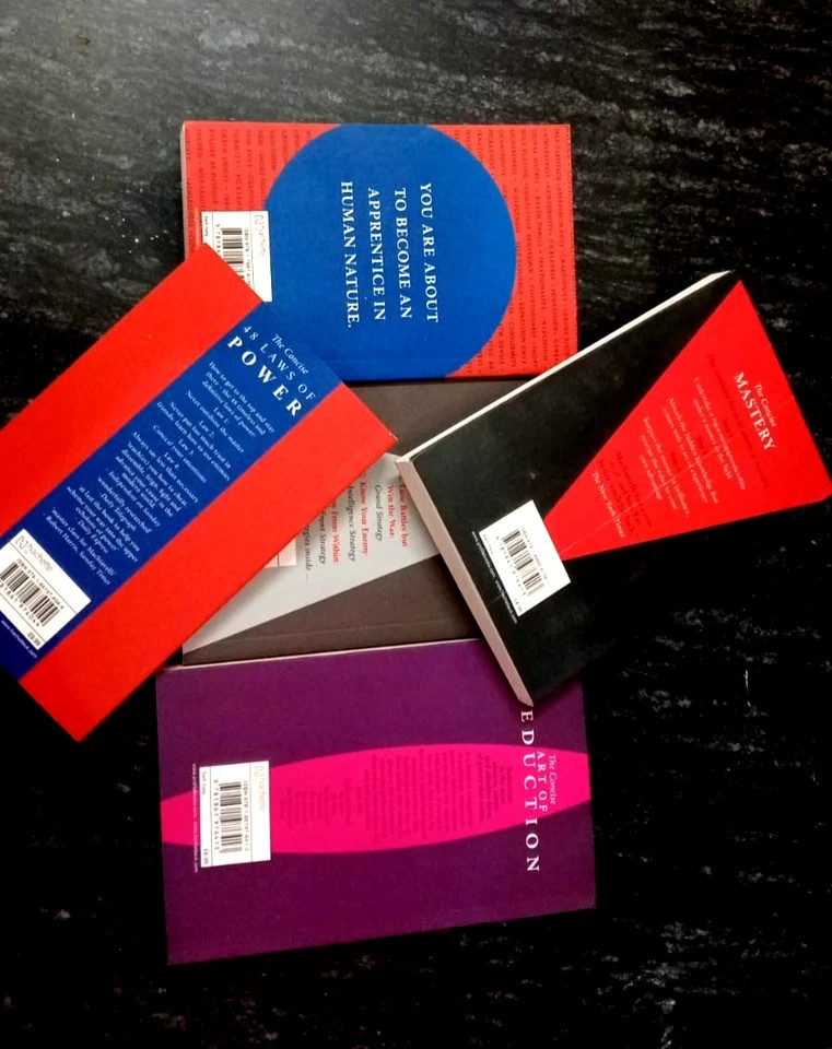 The Concise ROBERT GREENE 5 BOOK SET PAPERBACK SMALL SI FREE SHIPPING USA ITEM