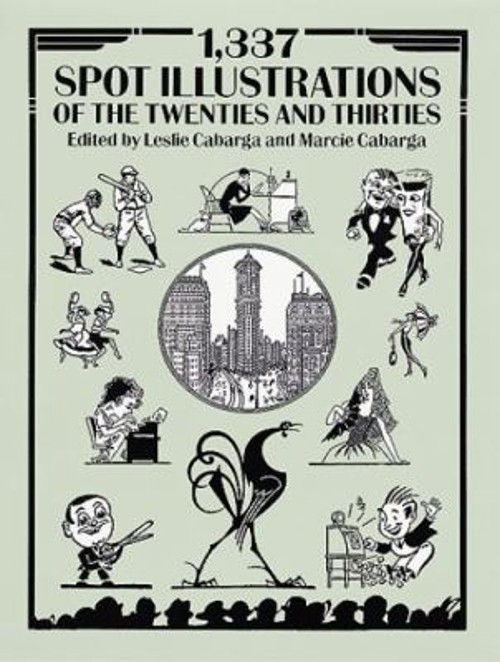 1,337 Spot Illustrations of the Twenties and Thirties Paperback